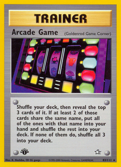 Arcade Game — Neo Genesis