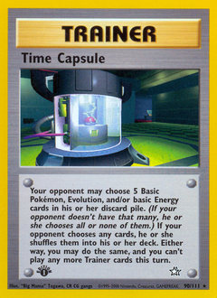 Time Capsule — Neo Genesis