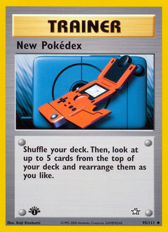 New Pokédex — Neo Genesis