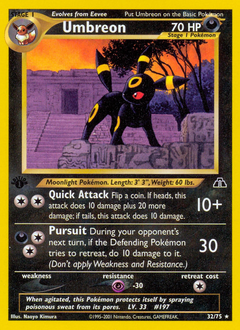 Umbreon — Neo Discovery
