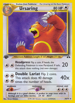 Ursaring — Neo Discovery