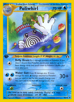 Poliwhirl — Neo Discovery