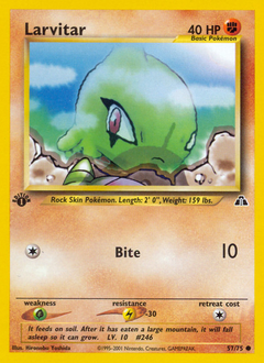 Larvitar — Neo Discovery