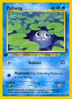 Poliwag — Neo Discovery