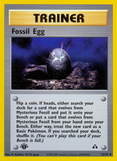 Fossil Egg — Neo Discovery