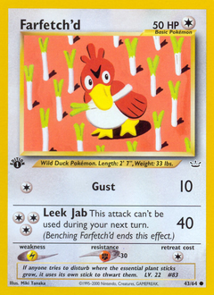 Farfetch'd — Neo Revelation