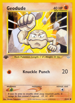 Geodude — Neo Revelation