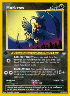 Murkrow — Neo Revelation