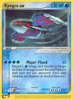 Kyogre ex — Nintendo Black Star Promos