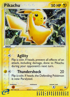 Pikachu — Nintendo Black Star Promos