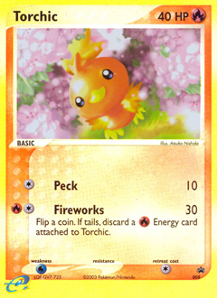 Torchic — Nintendo Black Star Promos