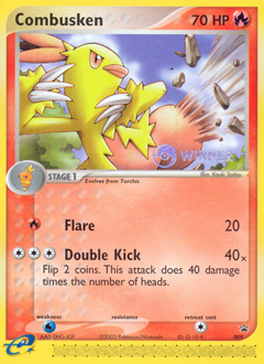 Combusken — Nintendo Black Star Promos
