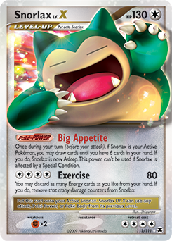 Snorlax LV.X — Rising Rivals