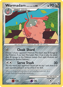 Wormadam Trash Cloak — Arceus