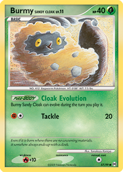 Burmy Sandy Cloak — Arceus
