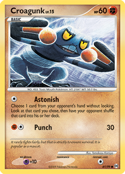 Croagunk — Arceus