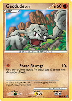 Geodude — Arceus