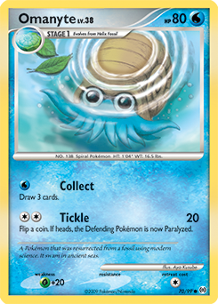 Omanyte — Arceus