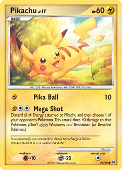 Pikachu — Arceus