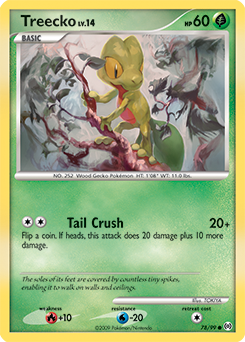 Treecko — Arceus