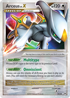 Arceus LV.X — Arceus