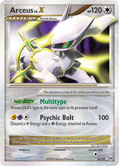 Arceus LV.X — Arceus