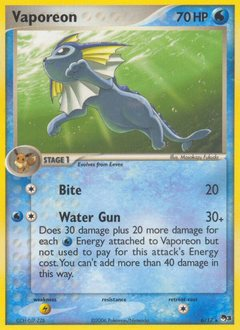 Vaporeon — POP Series 3