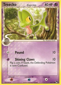 Treecko δ — POP Series 4