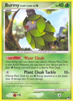 Burmy Plant Cloak — POP Series 7