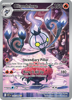 Chandelure — White Flare