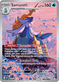 Samurott — White Flare