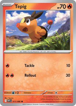 Tepig — White Flare