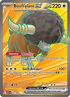 Bouffalant ex — White Flare