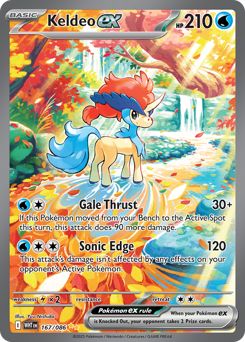 Keldeo ex — White Flare