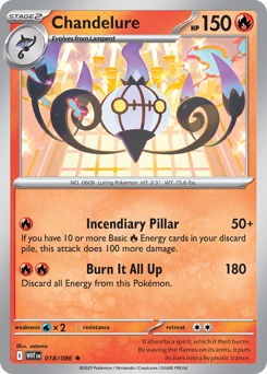 Chandelure — White Flare