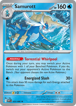 Samurott — White Flare