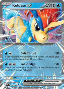 Keldeo ex — White Flare