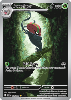 Accelgor — White Flare