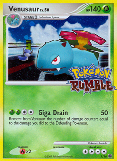 Venusaur — Pokémon Rumble
