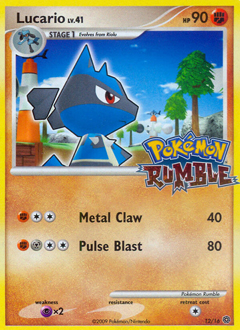 Lucario — Pokémon Rumble
