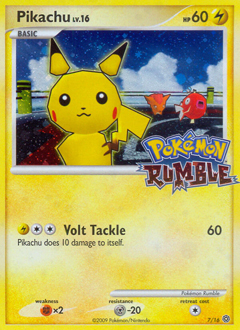 Pikachu — Pokémon Rumble