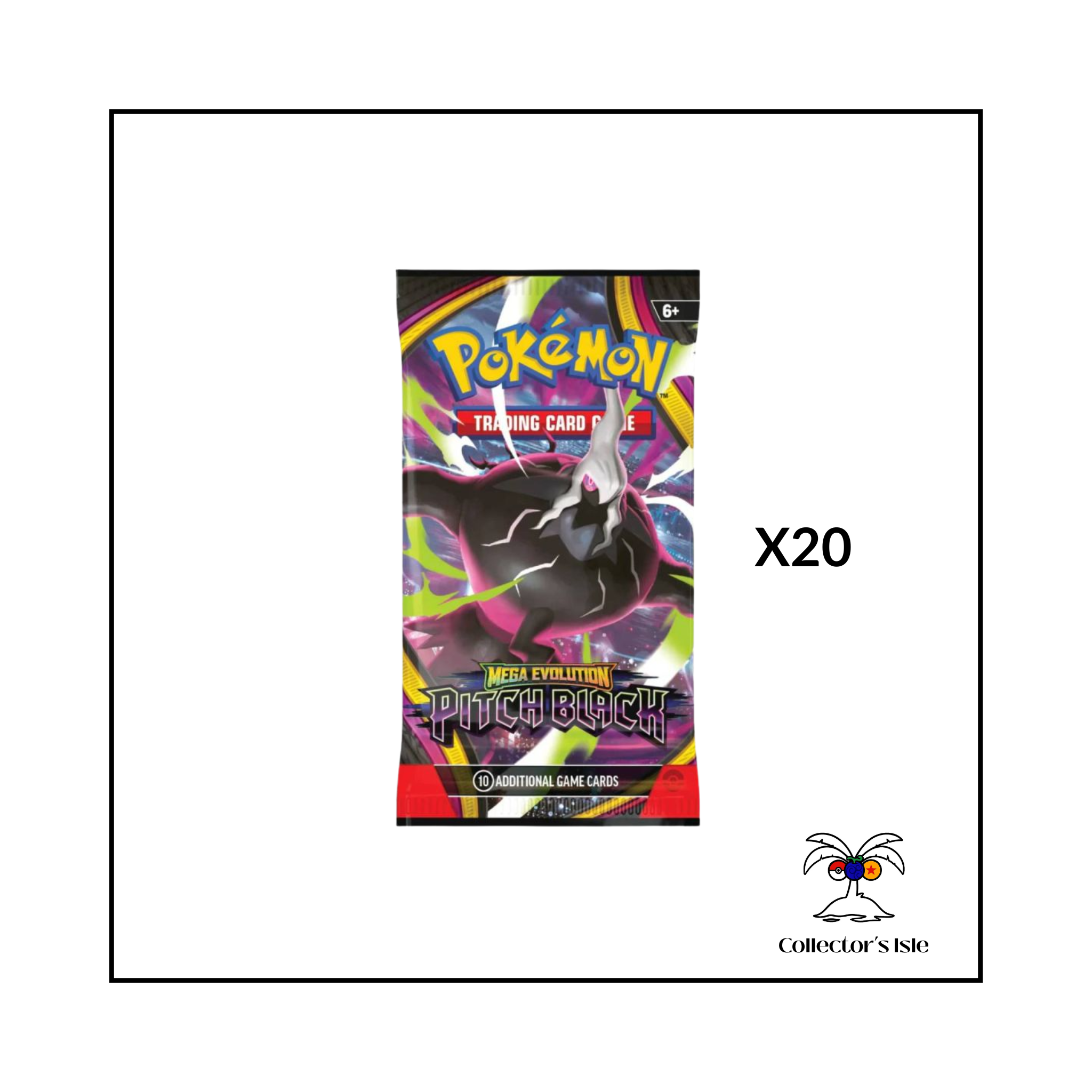 Pokemon: English Pitch Black - 20x Booster Pack Bundle — Pitch Black