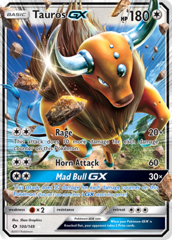 Tauros-GX — Sun & Moon