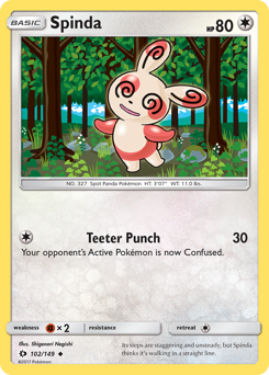 Spinda — Sun & Moon