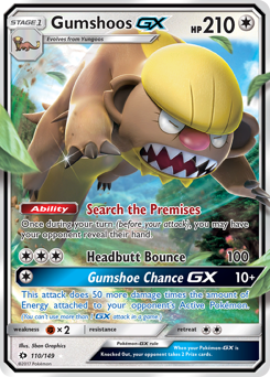 Gumshoos-GX — Sun & Moon