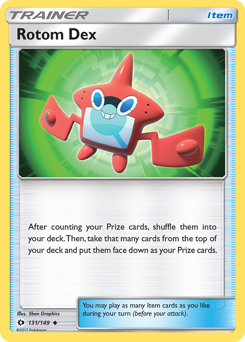 Rotom Dex — Sun & Moon