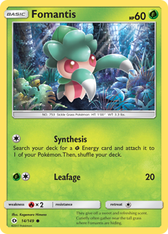 Fomantis — Sun & Moon