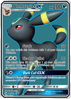 Umbreon-GX — Sun & Moon