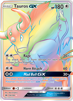 Tauros-GX — Sun & Moon