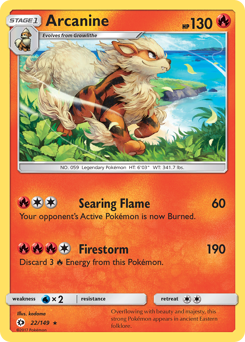 Arcanine — Sun & Moon